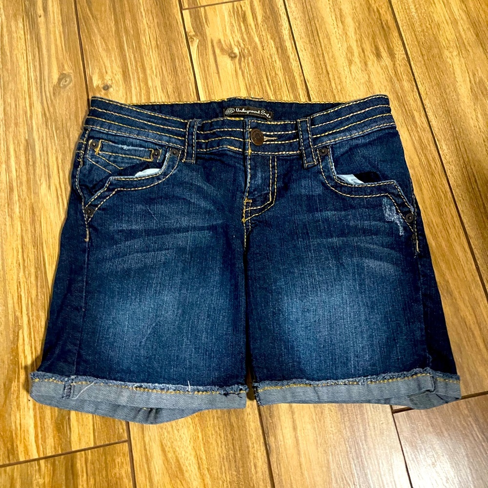 Underground souls brand women's jean shorts size 5 juniors